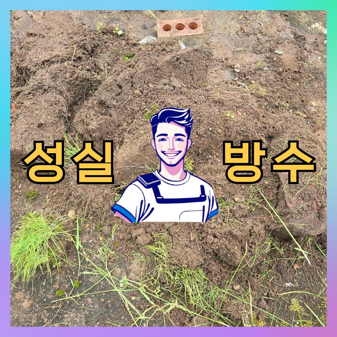 인천 부평구 청천동 다세대 빌라 외벽방수 시공 전 상태 - 성실방수