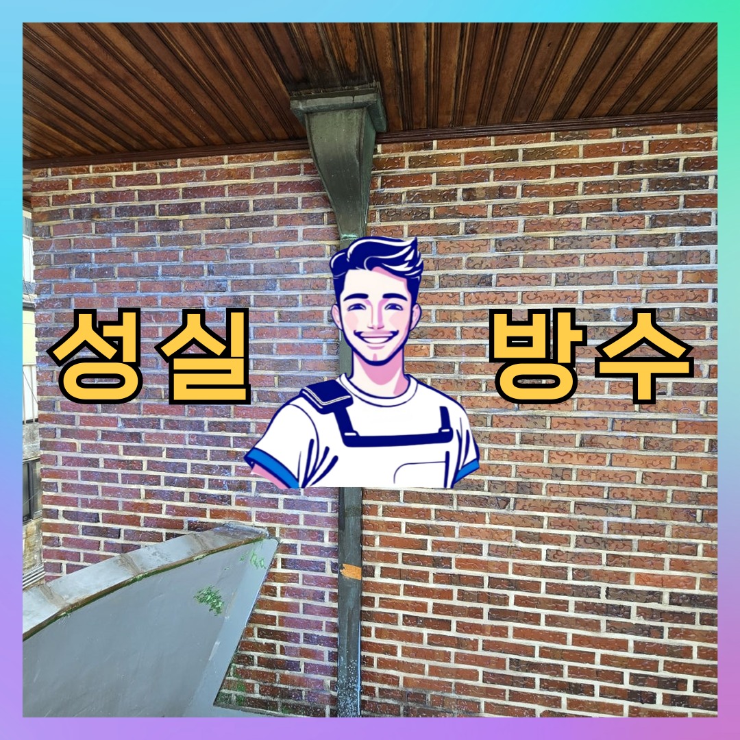 경기 성남시 분당구 운중동 다세대 빌라 옥상 우레탄방수 시공 전 상태 - 성실방수