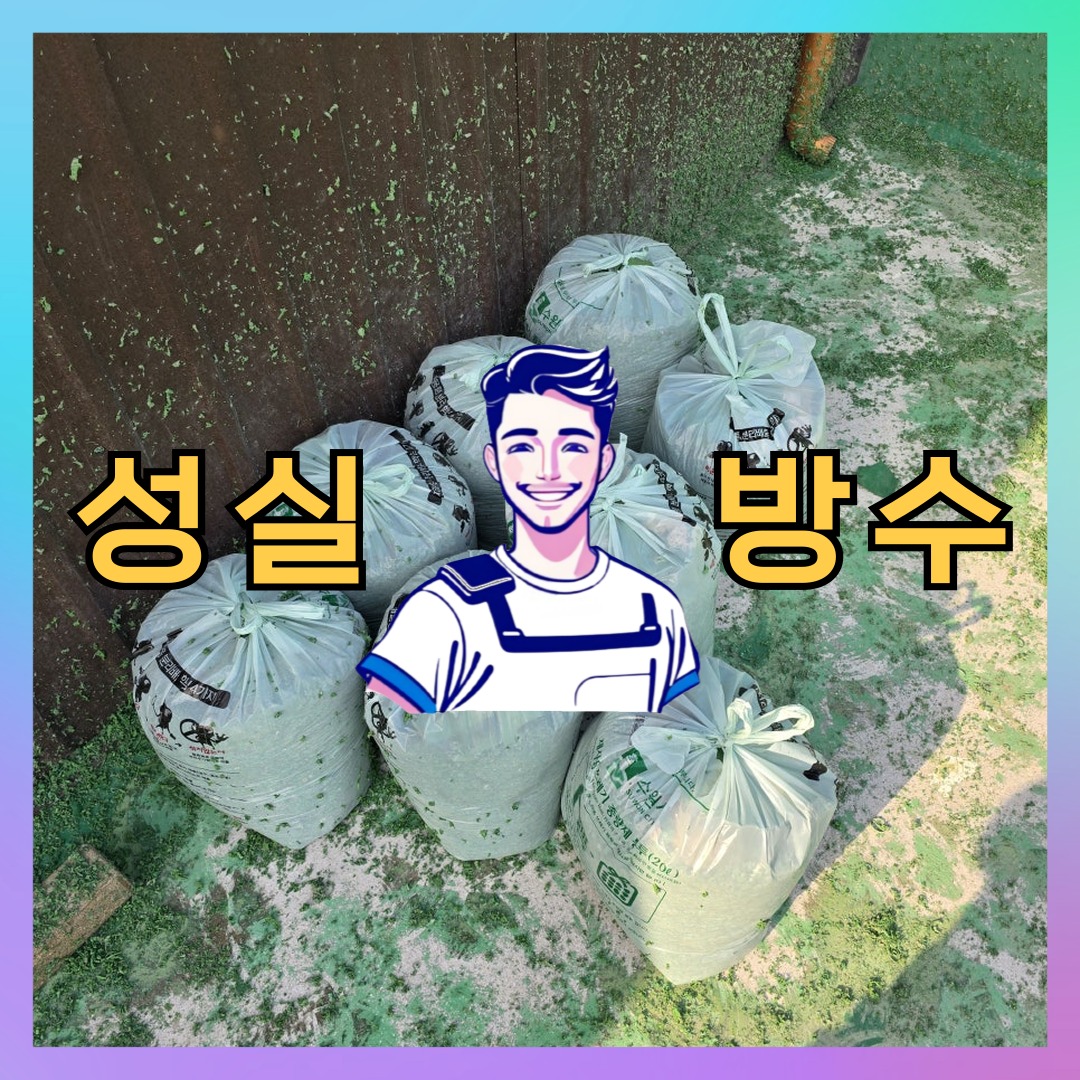 서울 강남구 수서동 다세대 빌라 외벽방수 시공 전 상태 - 성실방수